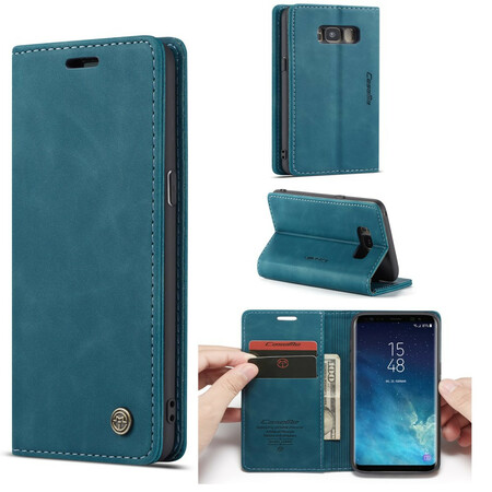 Flip Cover Samsung Galaxy S8 CASEME Kunstleder