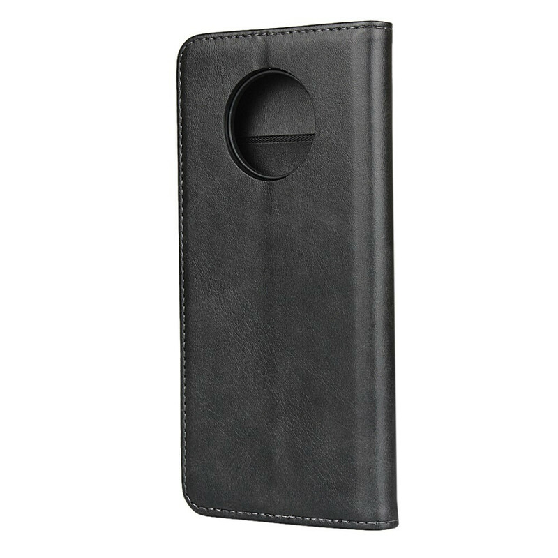Flip Cover OnePlus 7T Premium Kunstleder Nähte