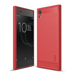 Sony Xperia XA1 Kohlefaser Cover Gebürstet IMAK Sony Xperia XA1 Kohlefaser Cover Gebürstet IMAK