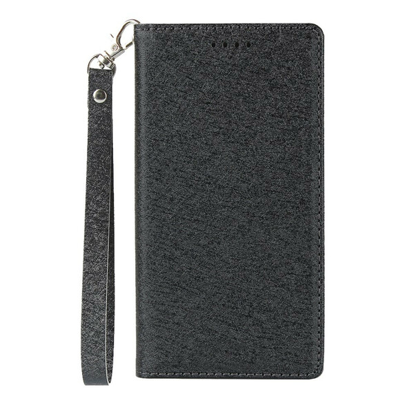 Flip Cover Sony Xperia XZ2 Style Weiches Leder mit Lanyard