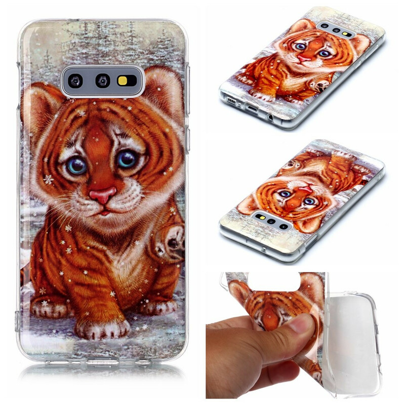 Samsung Galaxy S10e Baby Tiger Cover