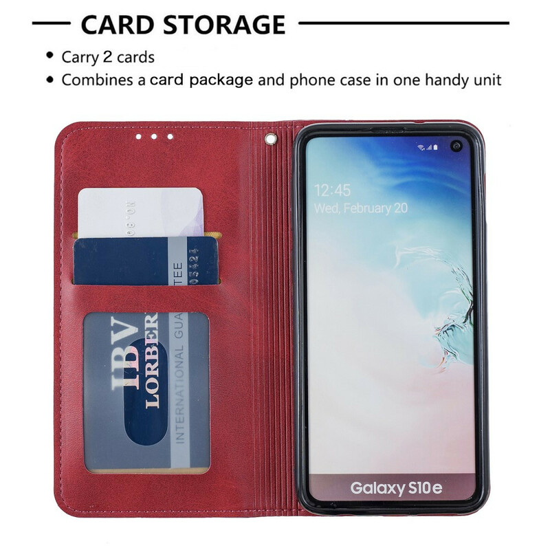 Flip Cover Samsung Galaxy S10e Style Künstlerin