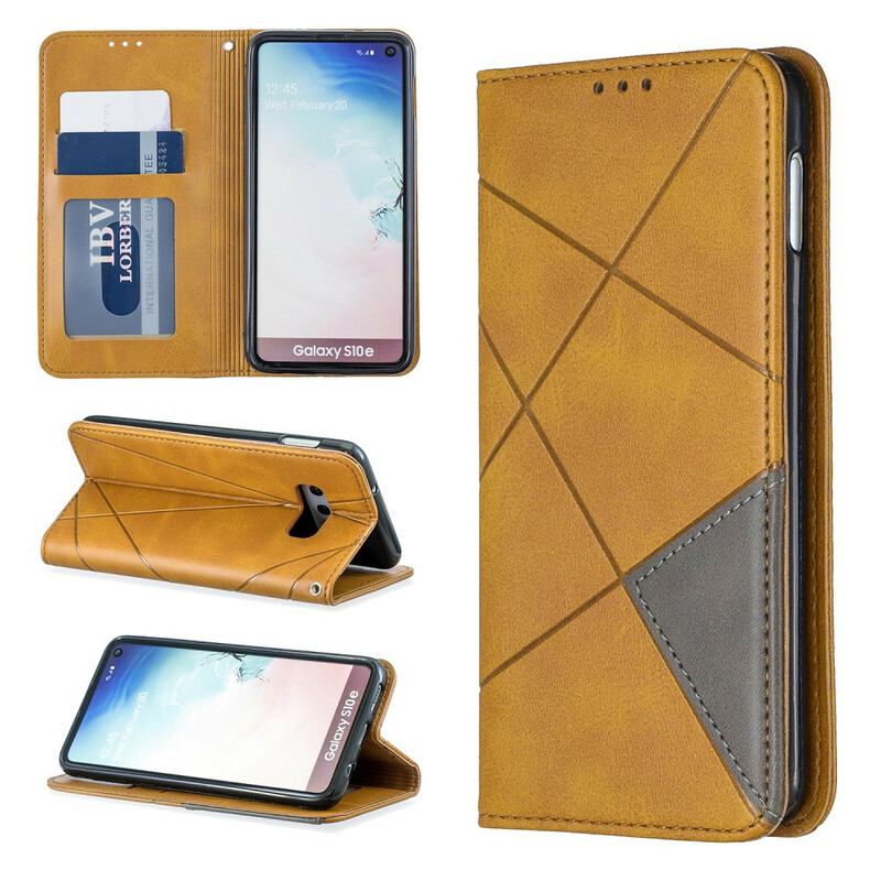 Flip Cover Samsung Galaxy S10e Style Künstlerin