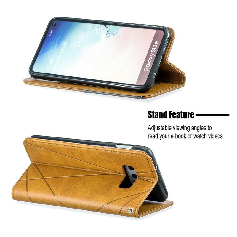 Flip Cover Samsung Galaxy S10e Style Künstlerin