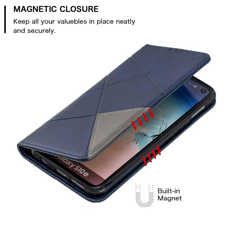 Flip Cover Samsung Galaxy S10e Style Künstlerin