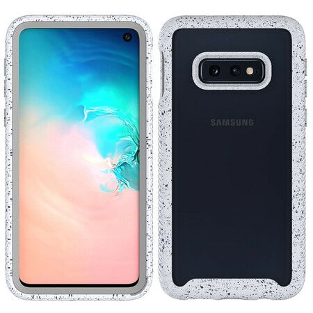 Samsung Galaxy S10e Cover Design Kanten Glitzer