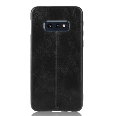 Samsung Galaxy S10e Hülle mit Ledereffekt Couture