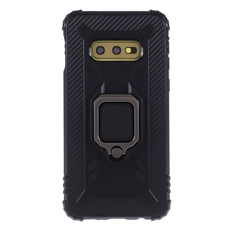 Samsung Galaxy S10e Ring und Kohlefaser Cover Samsung Galaxy S10e Ring und Kohlefaser Cover