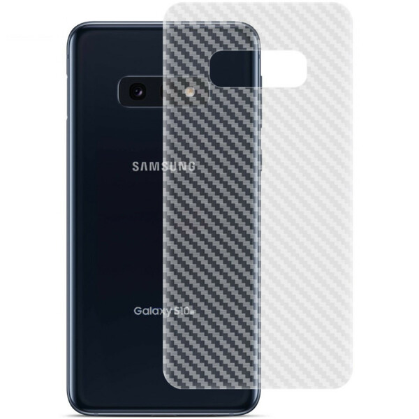 Rückseitenschutzfolie für Samsung Galaxy S10e Style Carbon IMAK