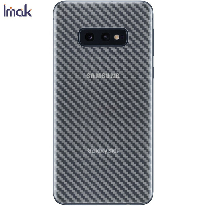 Rückseitenschutzfolie für Samsung Galaxy S10e Style Carbon IMAK