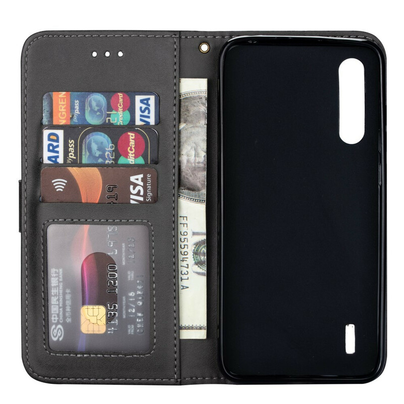 Xiaomi Mi 9 Lite Tasche Geldbörse mit Lanyard