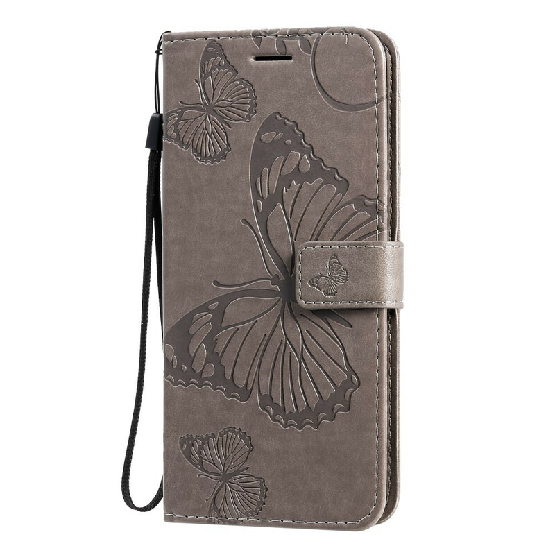 Samsung Galaxy S20 Plus Hülle Riesige Schmetterlinge mit Riemen