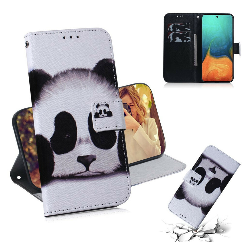 Samsung Galaxy A71 Panda Face Hülle