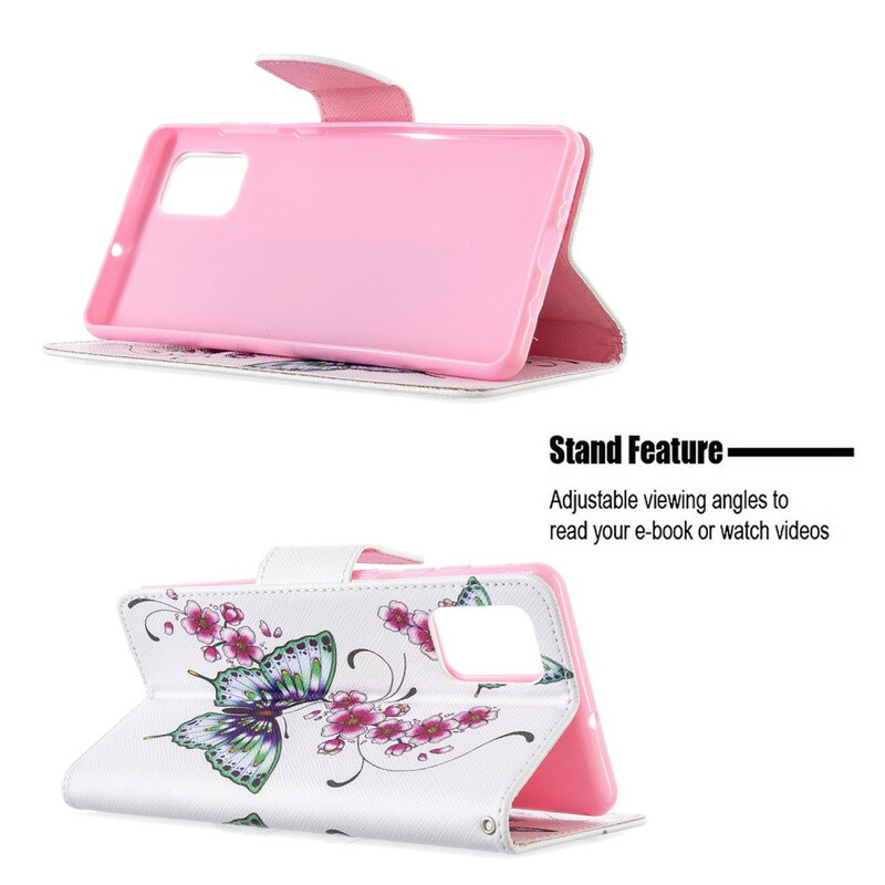 Hülle Samsung Galaxy A71 Schmetterlinge Könige