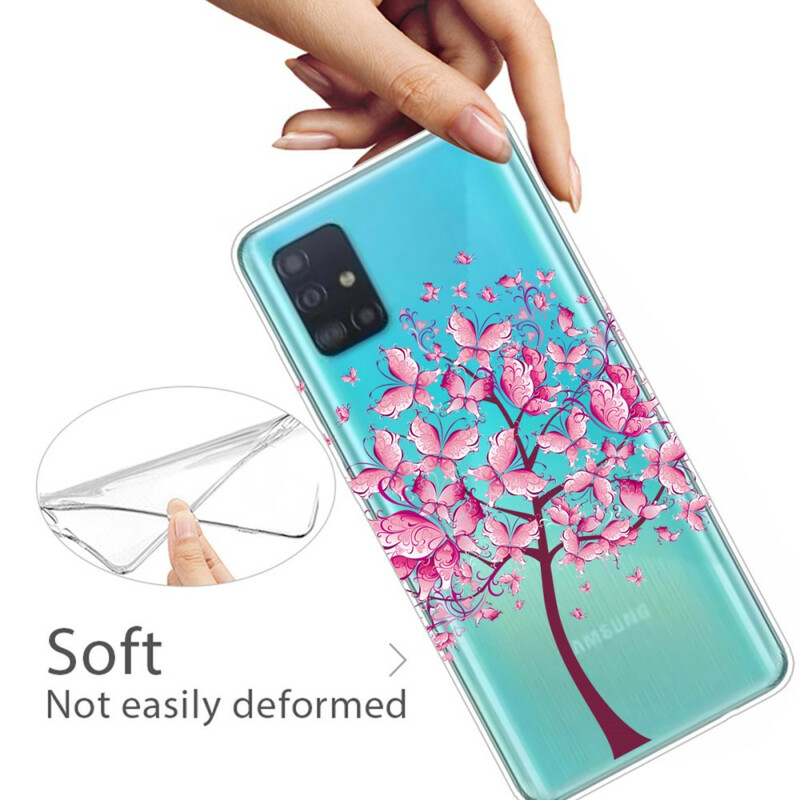 Hülle Samsung Galaxy A71 Top Baum