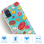 Samsung Galaxy A71 love Donuts Cover