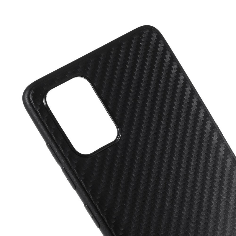 Samsung Galaxy A71 Kohlefaser Texture Cover