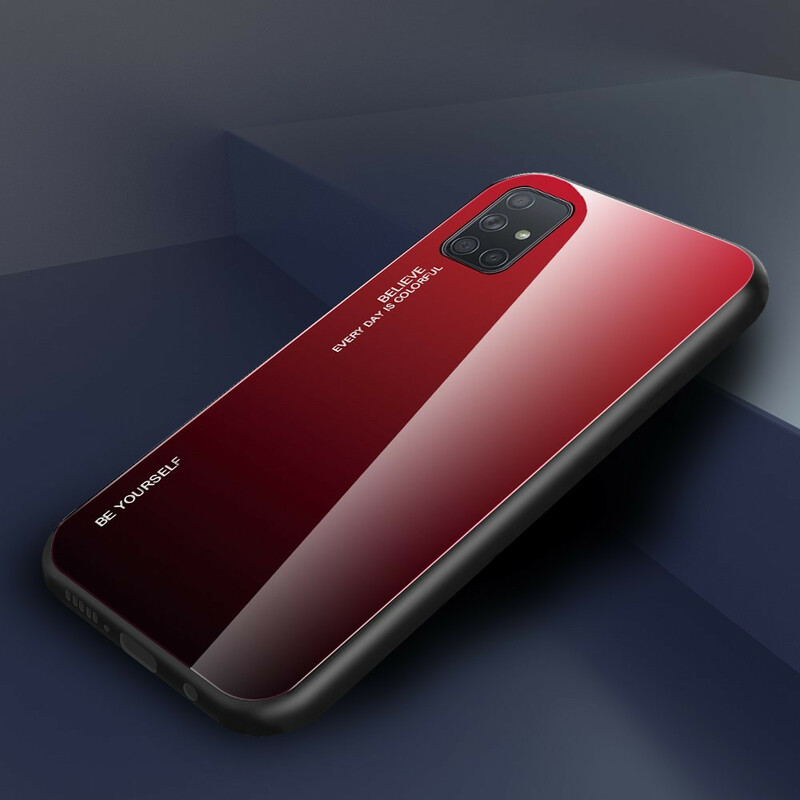 Samsung Galaxy A71 Panzerglas Cover Be Yourself
