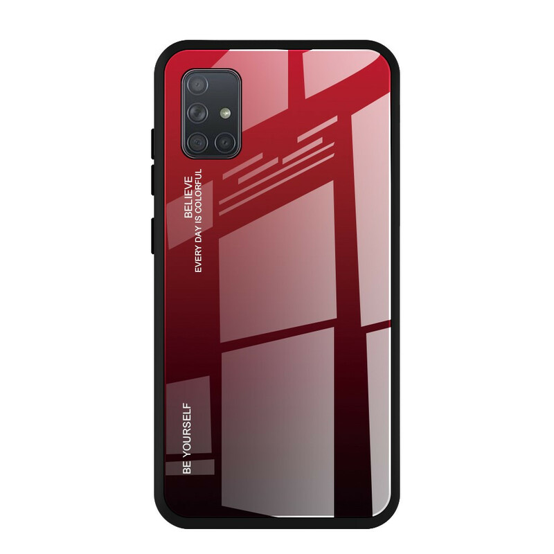 Samsung Galaxy A71 Panzerglas Cover Be Yourself