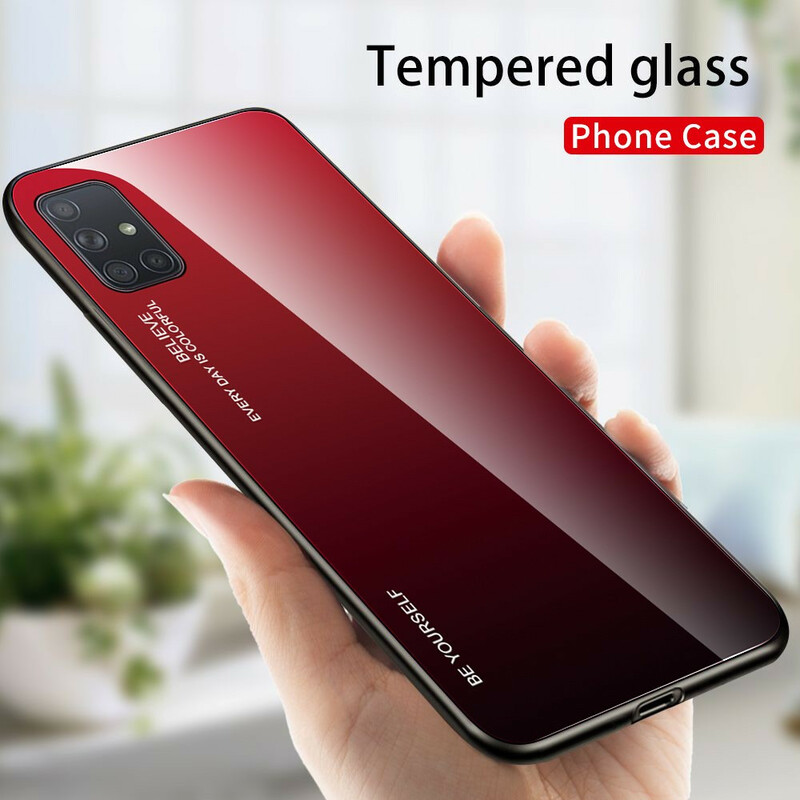 Samsung Galaxy A71 Panzerglas Cover Be Yourself
