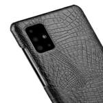 Samsung Galaxy A71 Hülle mit Krokodilhaut-Effekt
