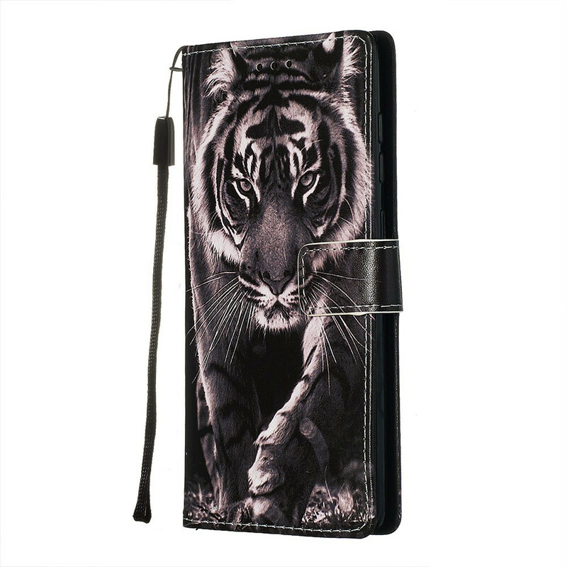 Samsung Galaxy A71 Night Tiger Tasche