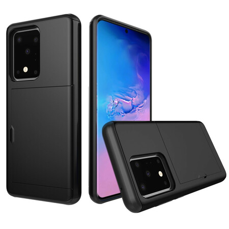Samsung Galaxy S20 Ultra Rigid Flashy Cover Kartenhalter