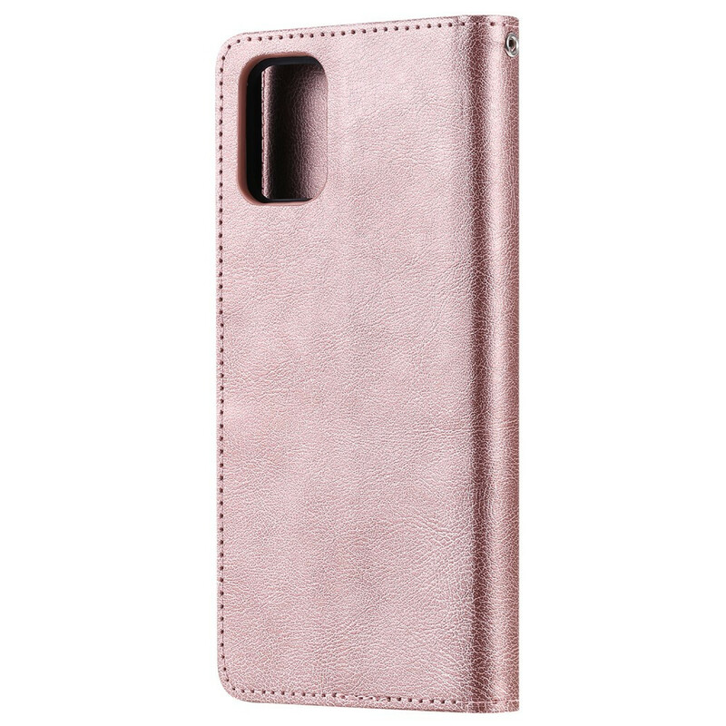 Samsung Galaxy A71 Hülle Abnehmbares Cover und Lanyard