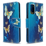 Samsung Galaxy S20 Hülle Schmetterlinge Könige