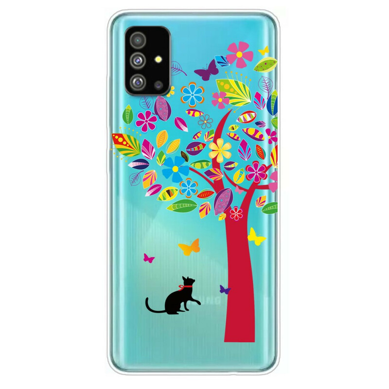 Samsung Galaxy S20 Cover Katze unter dem Baum