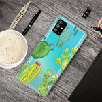 Samsung Galaxy S20 Cover Cactus Aquarell