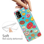 Hülle Samsung Galaxy S20 Plus love Donuts