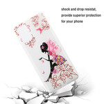 Samsung Galaxy S20 Plus Cover Transparent Blümchenfee