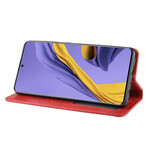 Flip Cover Samsung Galaxy S20 Vintage-Leder-Effekt Stilisiert