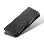 Flip Cover Samsung Galaxy S20 Plus Stoff Jeans