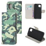 Huawei P40 Lite Camouflage Military Tasche