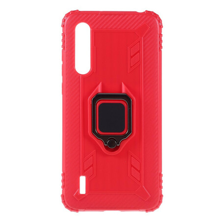 Xiaomi Mi 9 Lite Ring und Kohlefaser Cover