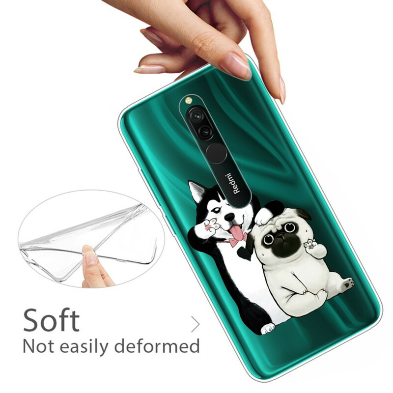 Xiaomi Redmi 8 Lustige Hunde Cover
