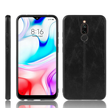 Xiaomi Redmi 8 Cover Lederoptik Nähen