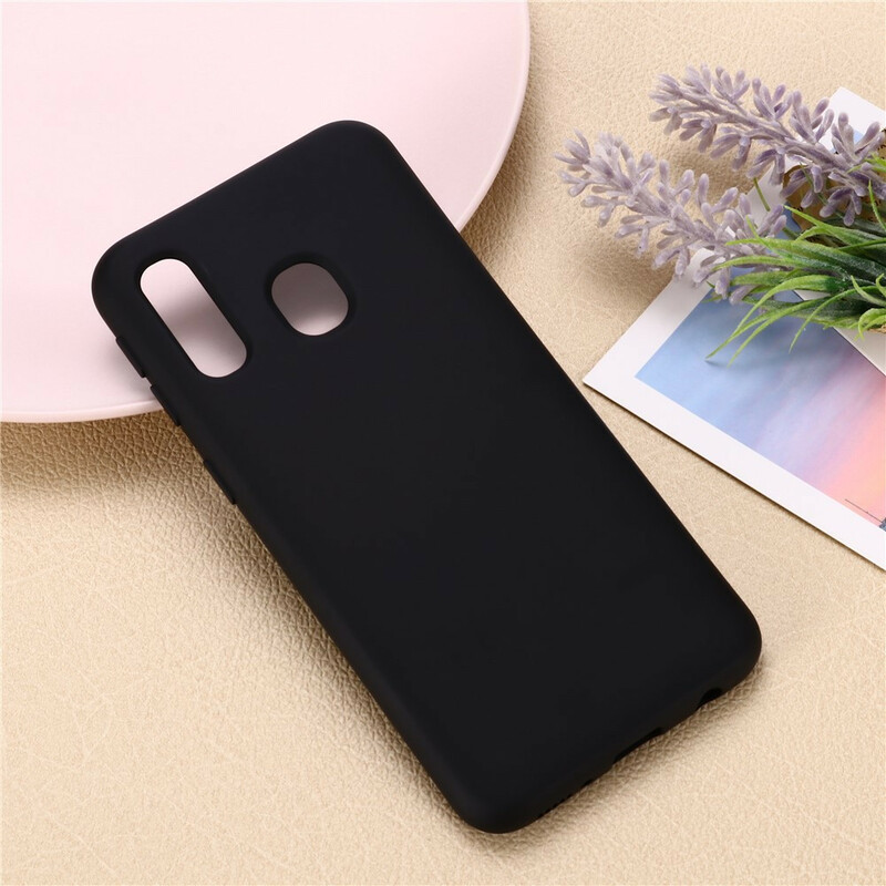 Samsung Galaxy A40 Cover Design Flüssigsilikon