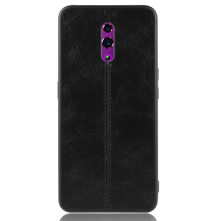 Oppo Reno Style Lederhülle Nähte