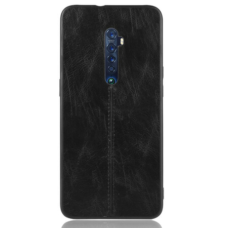Oppo Reno 2 Style Leder Cover Nähte