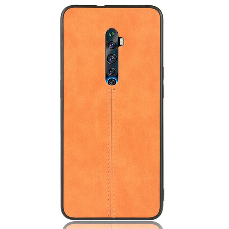 Oppo Reno 2Z Style Leder Cover Nähte