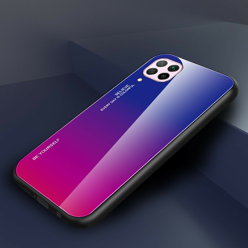 Huawei P40 Lite Panzerglas Cover Be Yourself