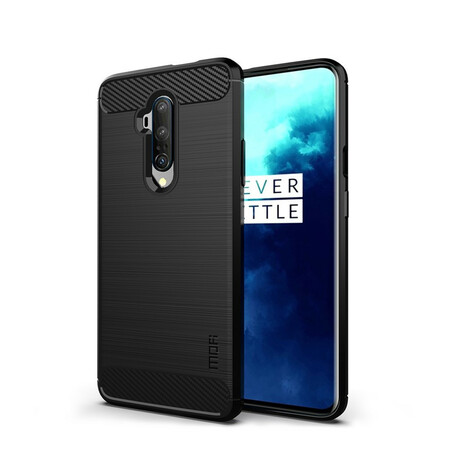OnePlus 7T Pro Kohlefaser Cover Gebürstet MOFI