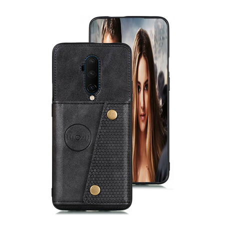 Cover OnePlus 7T Pro Geldbörse mit Snap