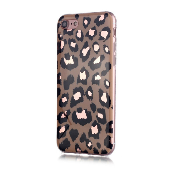 iPhone Cover 8 / 7 Marmor Leopard Style