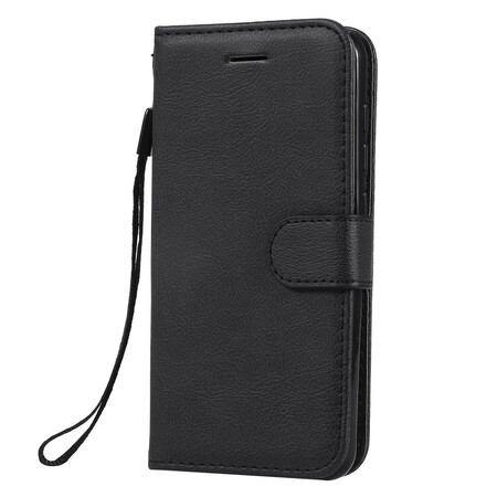 Xiaomi Redmi Go Style Leder Tasche mit Trageriemen