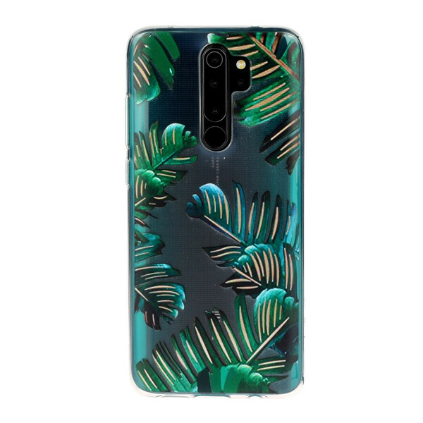 Xiaomi Redmi Note 8 Pro Cover Grüne Blätter