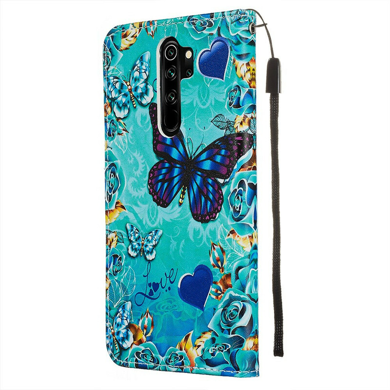 Xiaomi Redmi Note 8 Pro Love Butterflies RiemenTasche